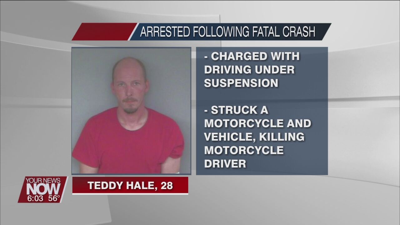 Man arrested following a Sunday fatal crash in Celina